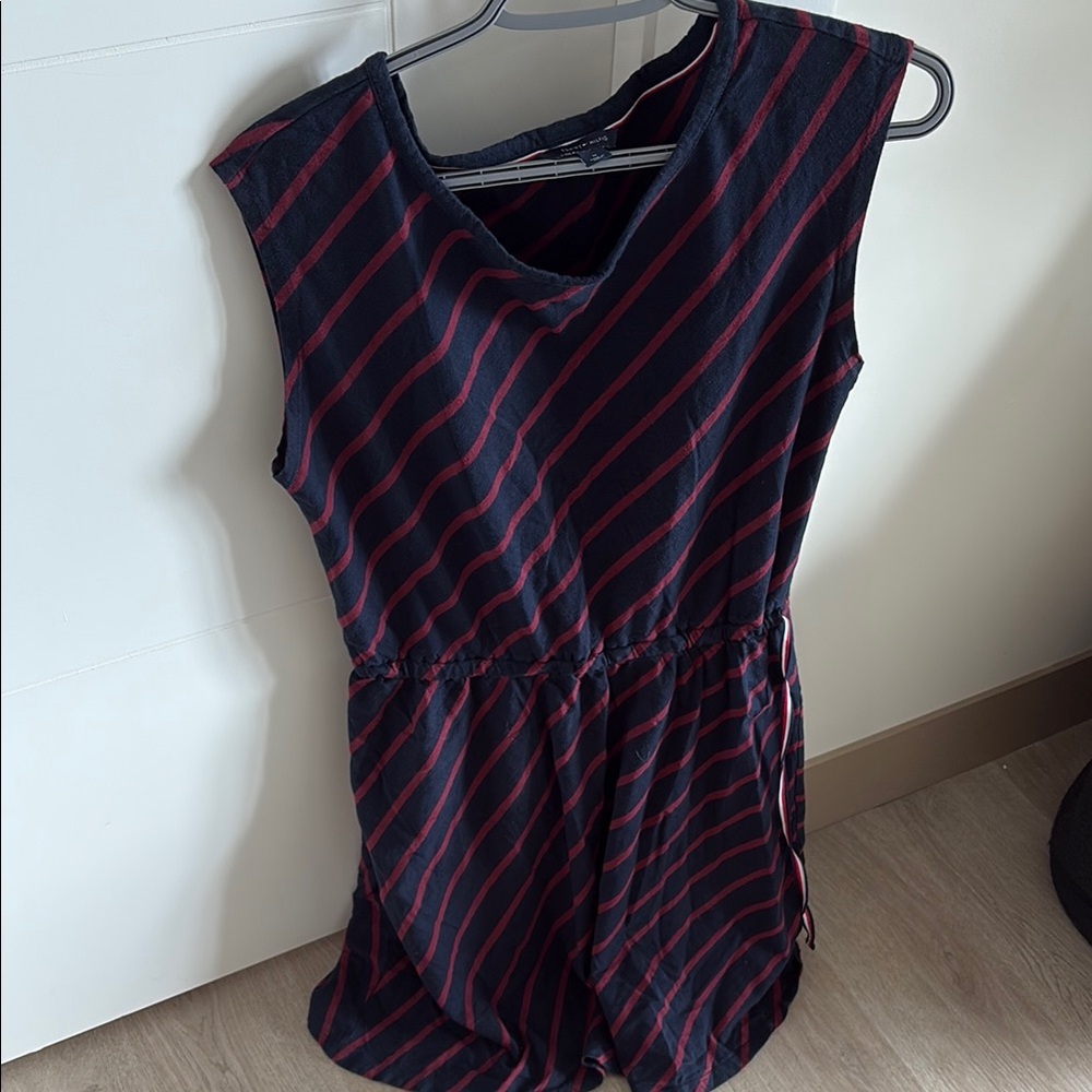 Striped Sleeveless Dress